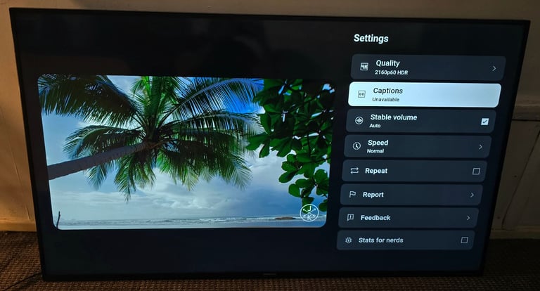 Smart TV 4k UHD 65 inch Fully Working order 