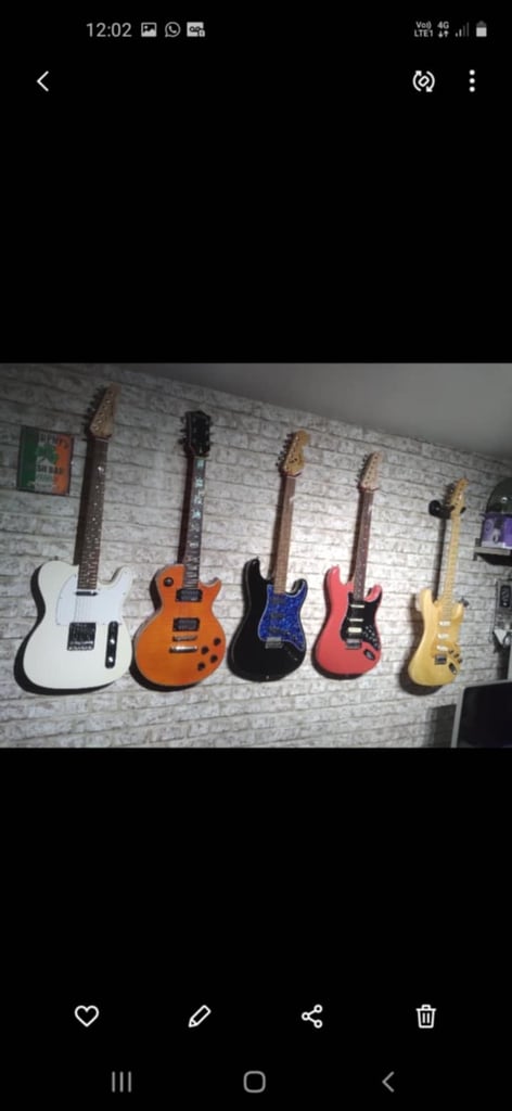 Guitars many 99 each 