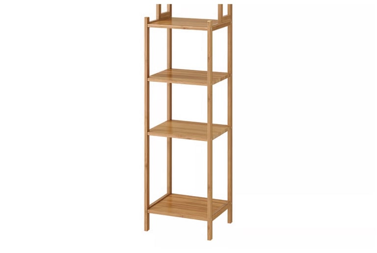 image for IKEA Bamboo Ragrund shelving unit-only the bottom part.