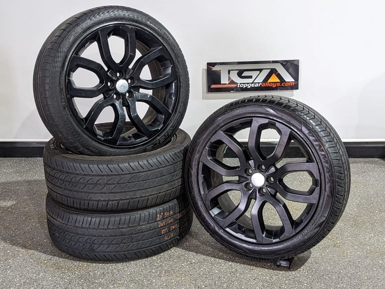 image for 20" GENUINE RANGE ROVER STYLE 504 WHEELS & TYRES FOR EVOQUE