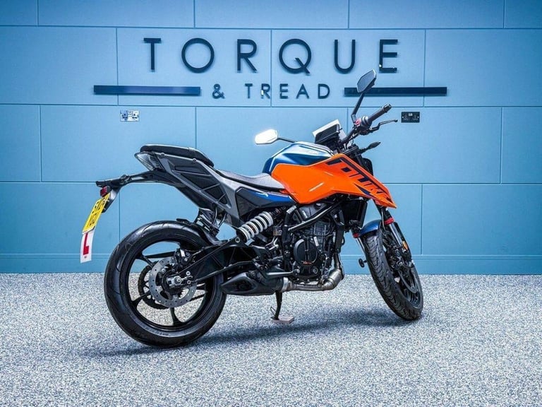 2024 24 KTM 125 DUKE LEARNER LEGAL 125 NAKED PETROL MANUAL EURO 5 - LOW MILES