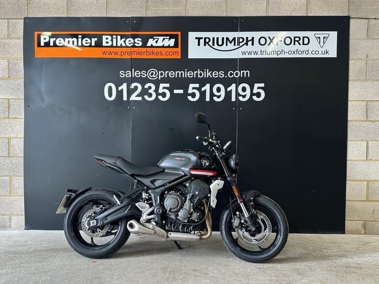 image for STUNNING ONE OWNER 2024/24 TRIUMPH TRIDENT 660 MOTORCYCLE
