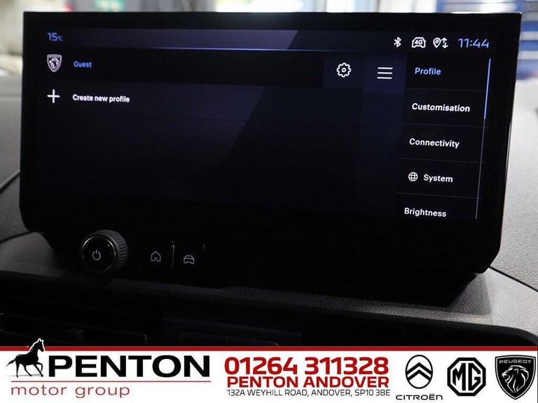 2024 Peugeot Partner 1.5 BlueHDi 100 Asphalt Van PANEL VAN DIESEL Manual