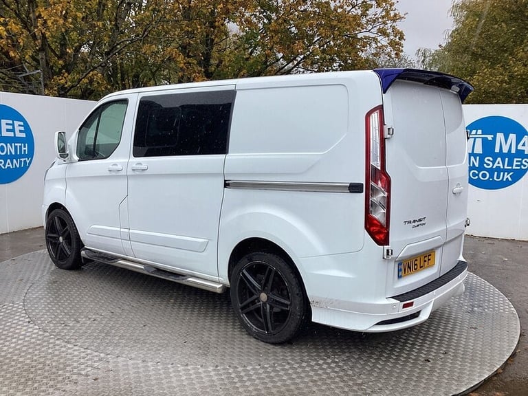 2016 Ford Transit Custom TDCi 290 Limited SWB L/R Crewvan A/C Combi Van Diesel Manual
