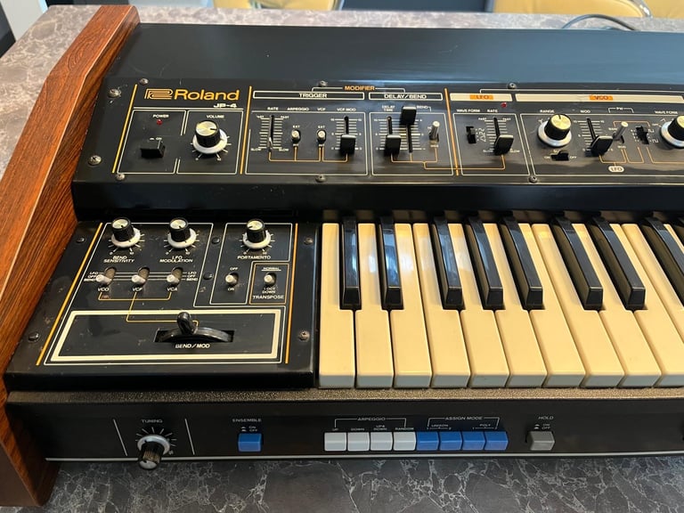 Roland Jupiter 4 vintage synthesiser 