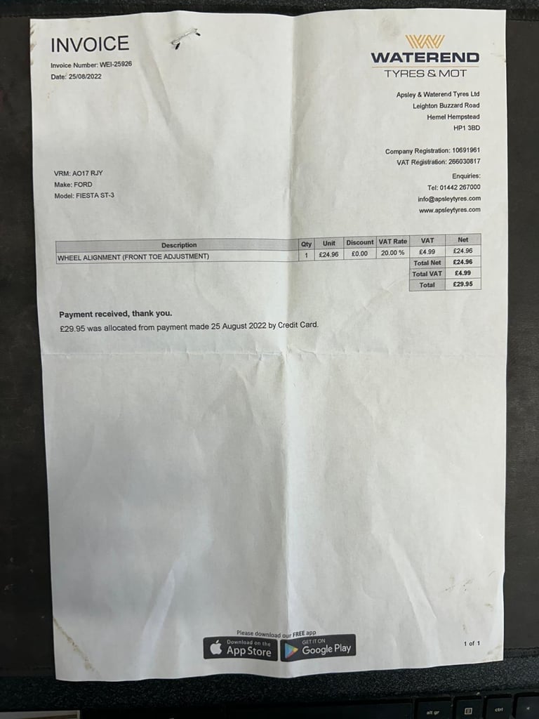  Ford Fiesta 1.6T EcoBoost ST-3 Euro 6 3dr Petrol Manual