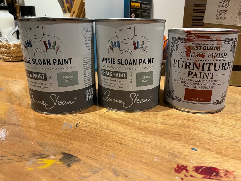 X2 new Annie Sloane paint, free