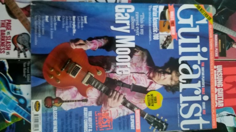Guitarist, the guitar players bible magazine - UK publication - Bundle