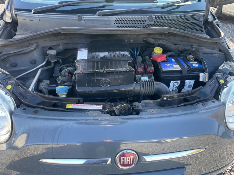 FIAT 500 1.2 COLOUR THERAPY 63 REG GREY 3 DOOR 12 MONTHS MOT TAX £35 TIMING BELT REPLACED