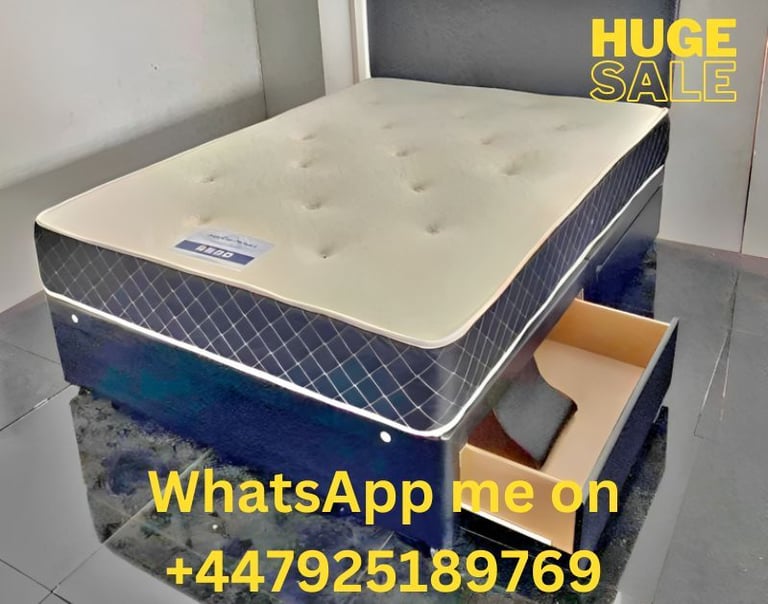 ✔💕Small Double bedframe with mattress and drawers