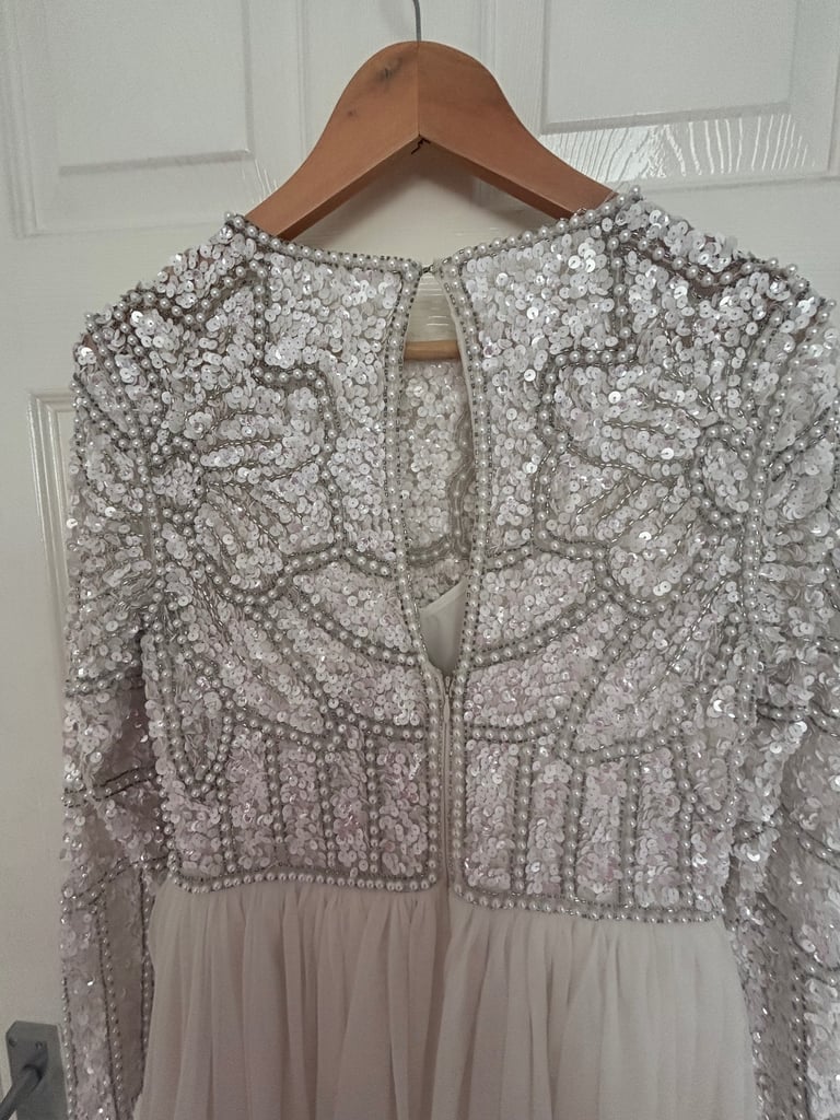 Beautiful embellished Coast bridal dress