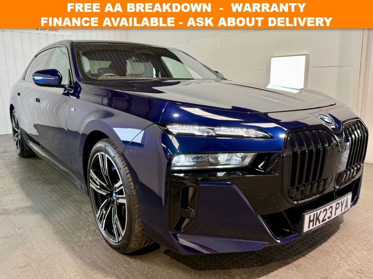 2023 BMW I7 60 105.7KWH M SPORT SALOON 4DR ELECTRIC AUTO XDRIVE (544 PS)