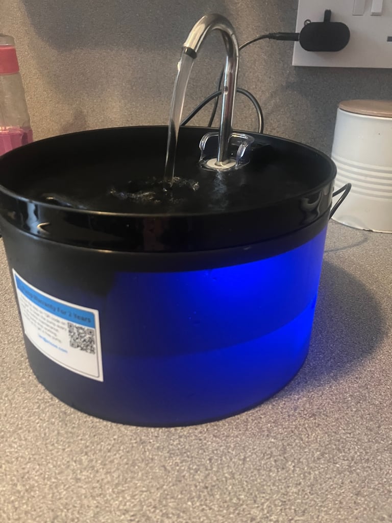 Cat water fountain 