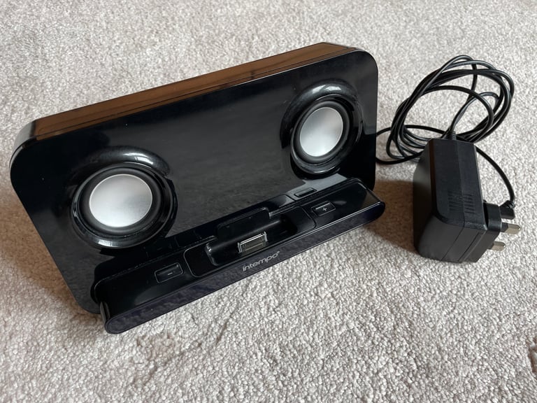 As new, Intempo iPod docking/MP3 speakers