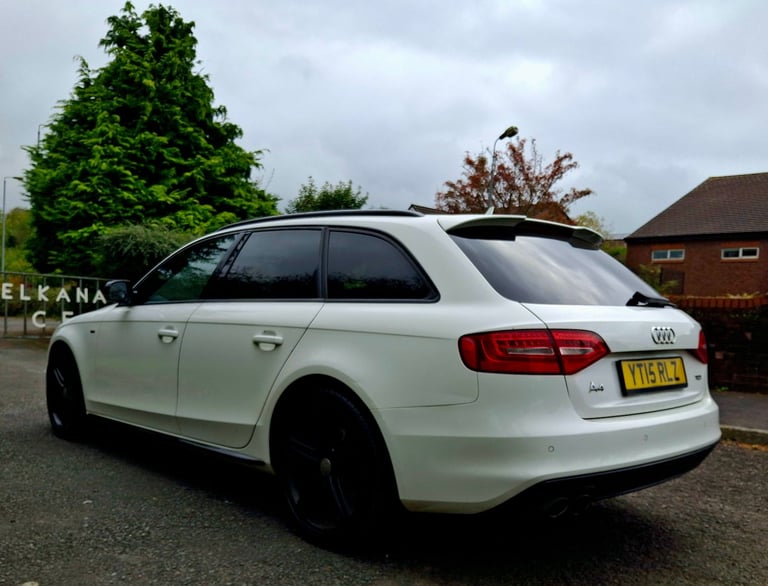 AUDI A4 S LINE BLACK EDDITION PLUS ESTATE 2.0 TDI golf gtd leon320d q3 q5 x3 cla gla
