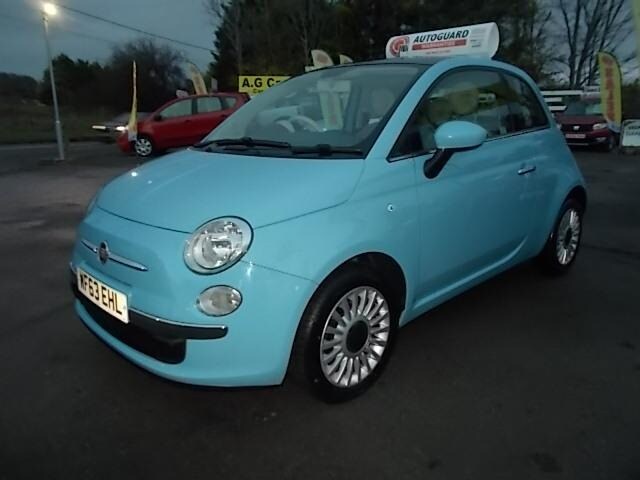2013 Fiat 500 1.2 Lounge 3dr [Start Stop] HATCHBACK Petrol Manual
