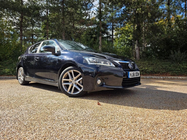 LEXUS CT 1.8 200H SE-L CVT EURO 5 SS 5DR 2011 Hybrid Automatic in Black