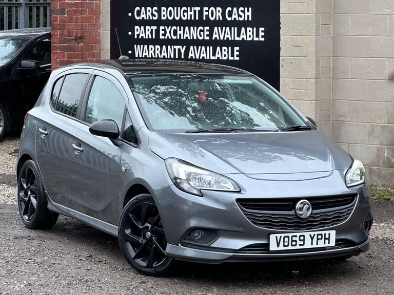 2019 Vauxhall Corsa 1.4i SRi VX Line Nav Black Euro 6 (s/s) 5dr HATCHBACK Petrol Manual