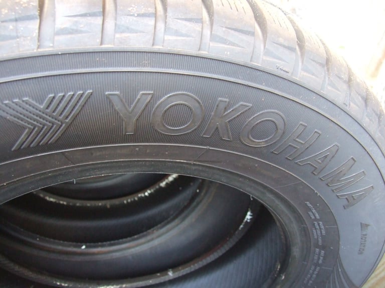 4 x R14 Yokohama Winter Tyres - Hardly Used