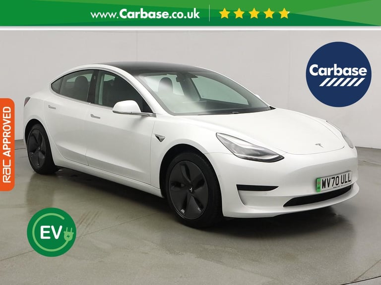 2020 Tesla Model 3 Standard Range Plus Saloon 4dr Electric Auto RWD (241 bhp) Saloon ELECTRIC Aut...