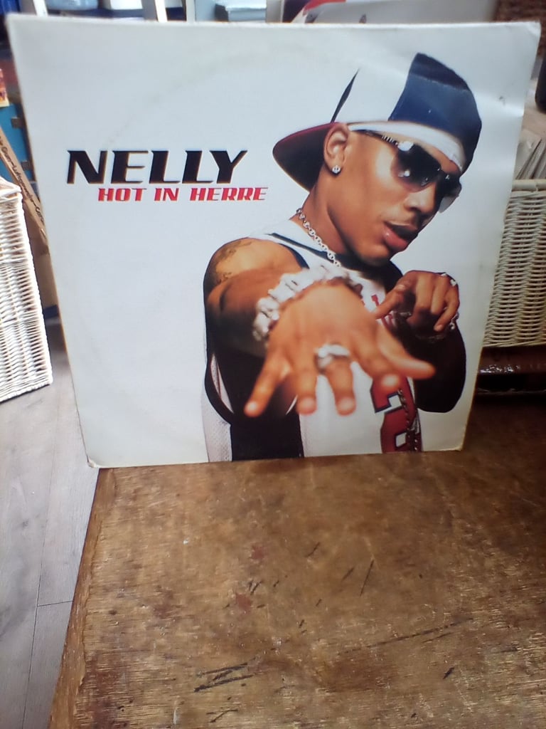 NELLY , HOT IN HERE , 12 INCH VINYL EP,. 