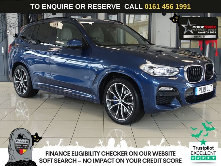 image for 2019 BMW X3 2.0 20d M Sport SUV 5dr Diesel Auto xDrive Euro 6 (s/s) (190 ps) ESTATE Diesel Automatic