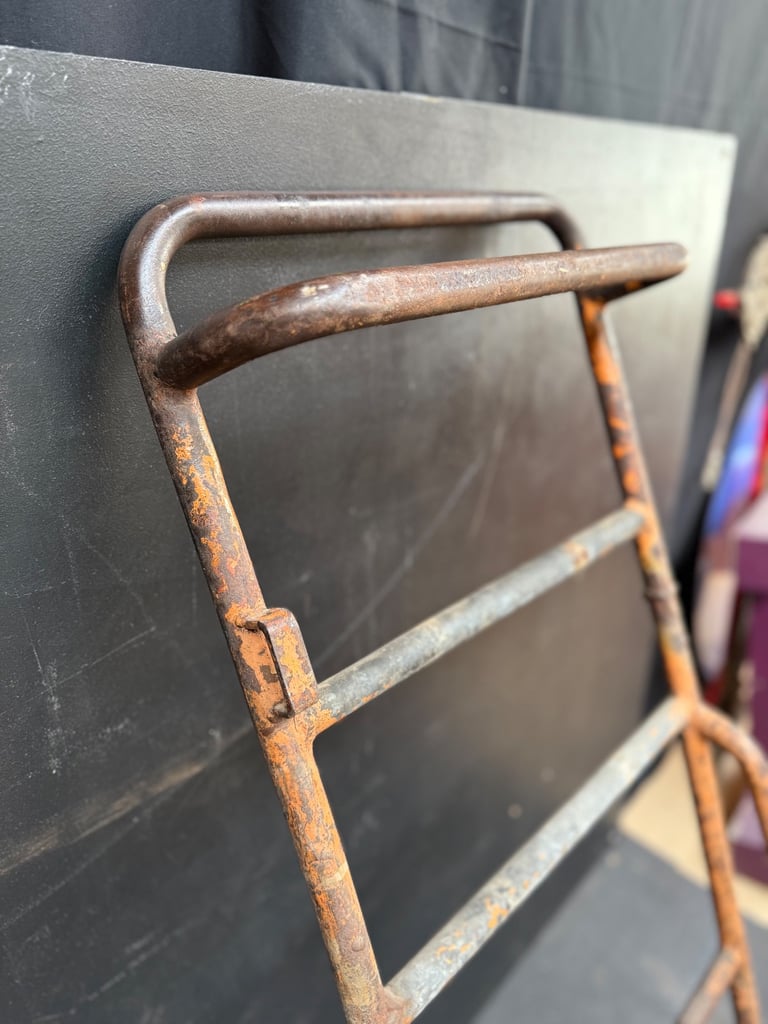 Vintage Industrial Truck with fold away base.