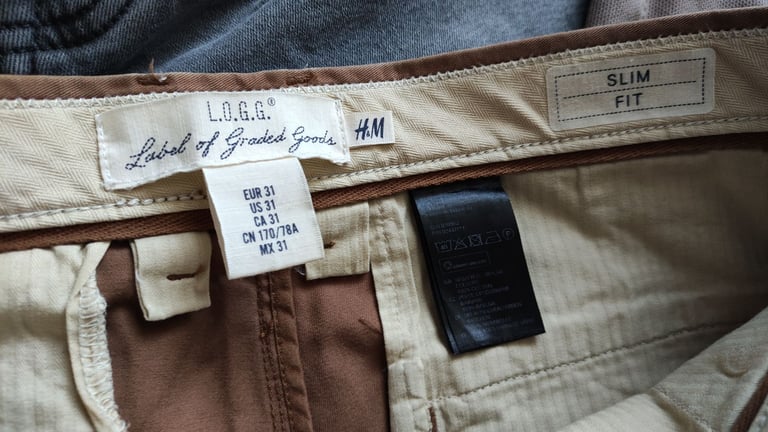 Lot of 5 Pairs Men’s Jeans & Pants Size 32 