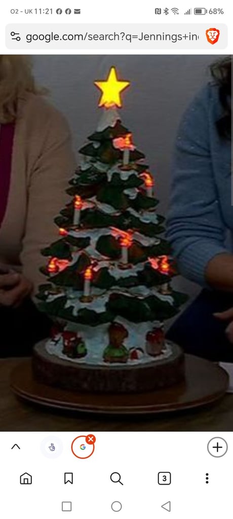 image for Christmas tree ornament prelit