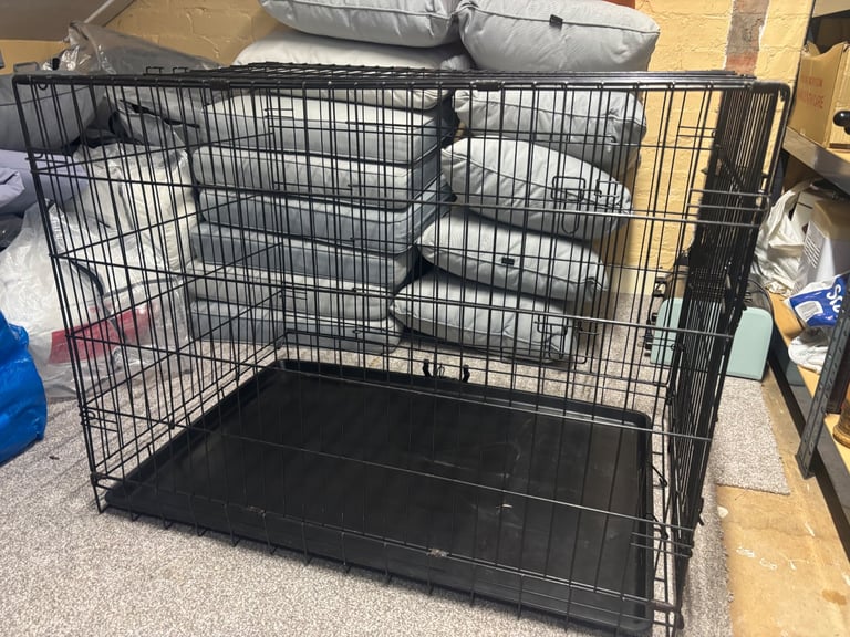 2 Large dog crates