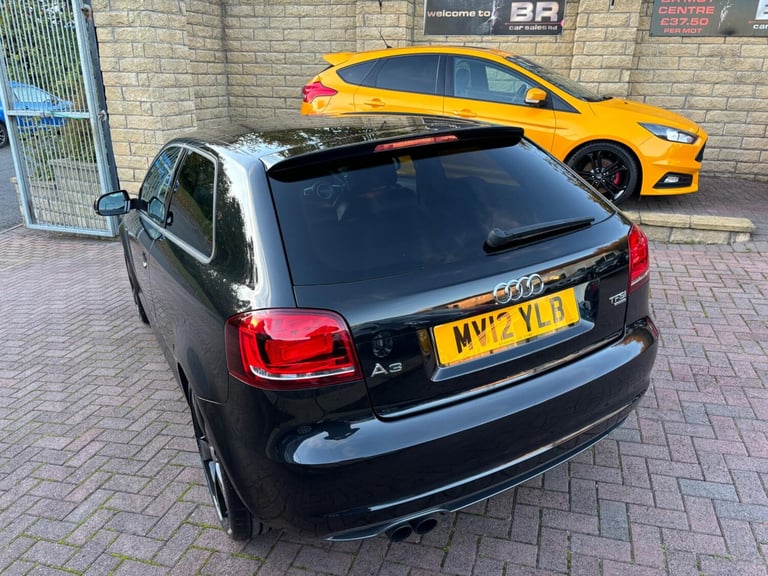  Audi A3 2.0 TFSI Black Edition S Tronic quattro Euro 5 3dr Petrol Automatic