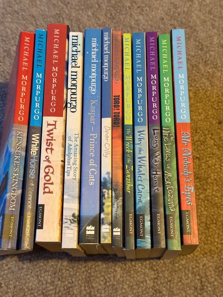image for Michael morpurgo books x12