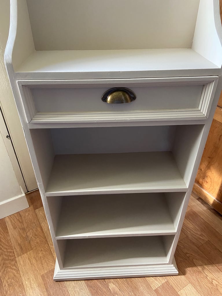 Solid pine slim  bookcase