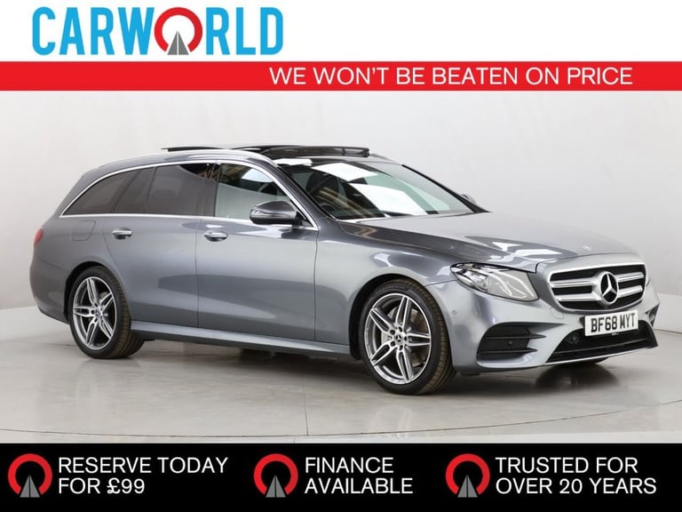 image for 2018 Mercedes-Benz E-Class 2.0 E220d AMG Line (Premium) Estate 5dr Diesel G-Tronic+ Euro 6 (s/s) ...