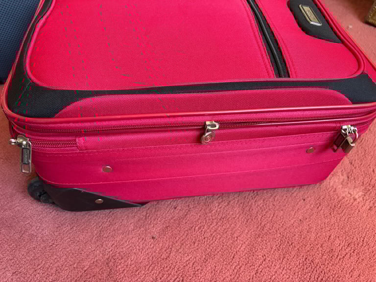 Small hand luggage suitcase 