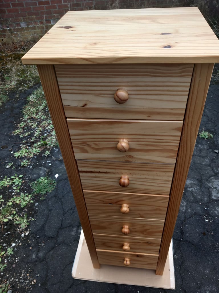 Tallboy 7 tier chest of drawers CAN DELIVER