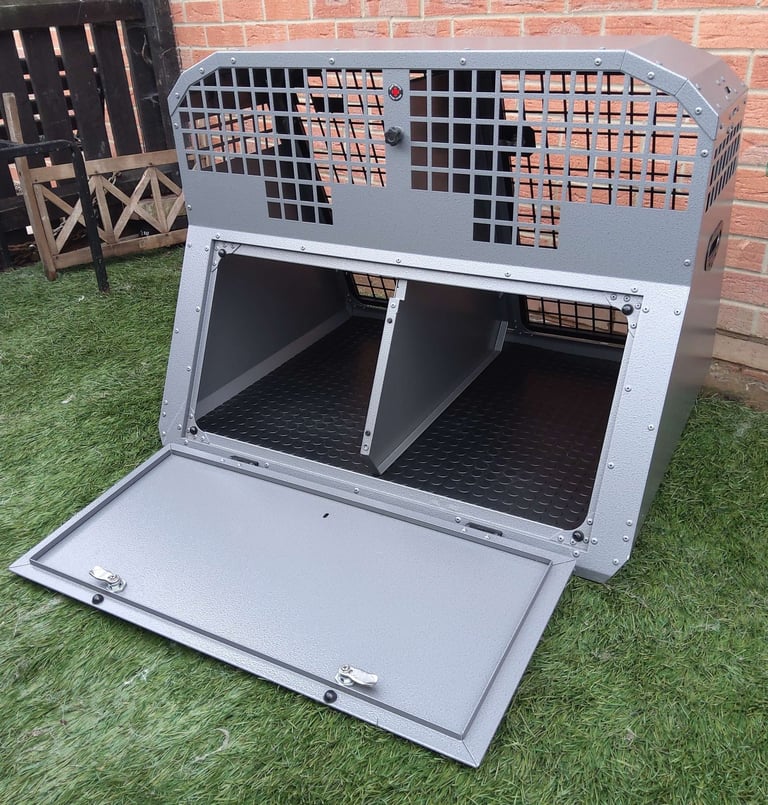 Trans K9 ( B27 ) Transport double dog cage (Lockable & Crash Tested) TransK9
