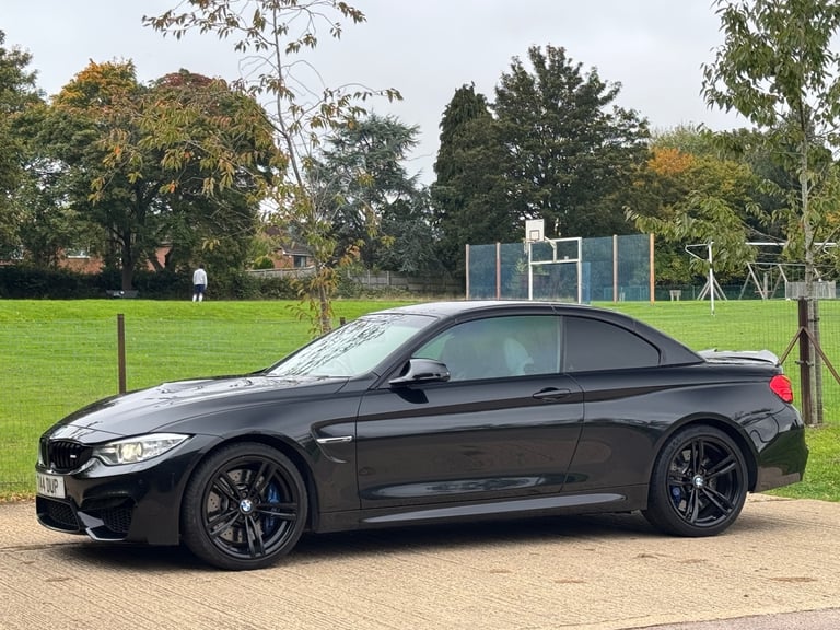 BMW M4 3.0 PETROL BI-TURBO AUTO DCT 2DR CONVERTIBLE ULEZ 2015 [15] BLACK