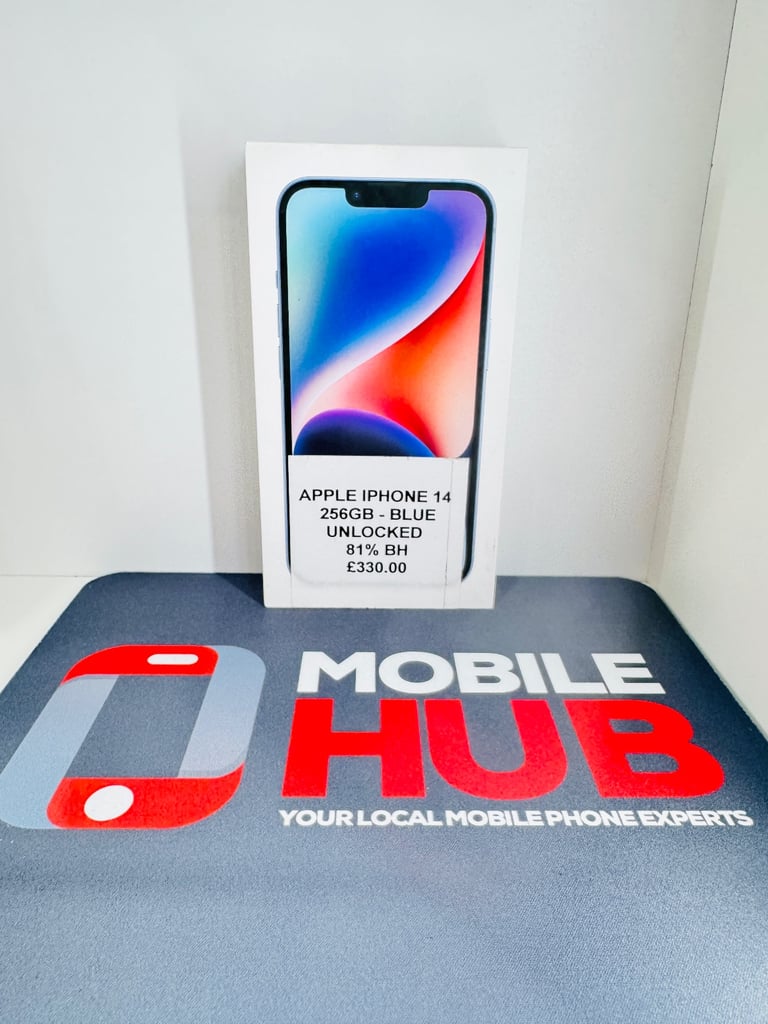 IPhone 14 - 256GB - Blue - Unlocked - Like New