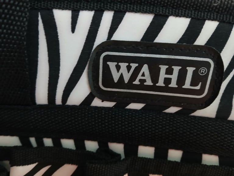 WAHL DOG GROOMER OR HAIRDRESSERS ZEBRA TOOL BAG NEW