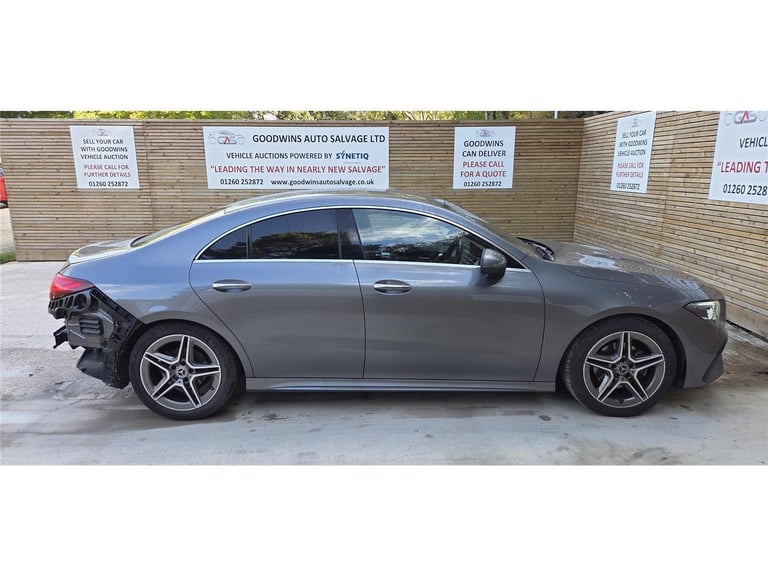 2024 MERCEDES CLA 180 AMG LINE EXECUTIVE 1.3T HYBRID DAMAGED REPAIRABLE SALVAGE 