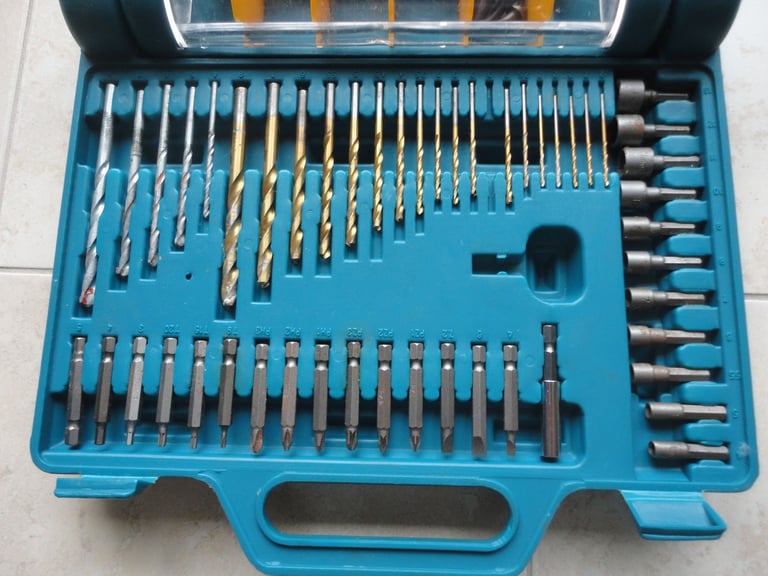 86 Straight Mixed Drill & Screwdriver Bit Set 