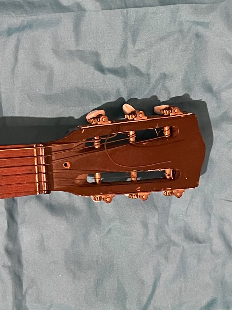 Vintage Acoustic guitar Kansas loud good sound 