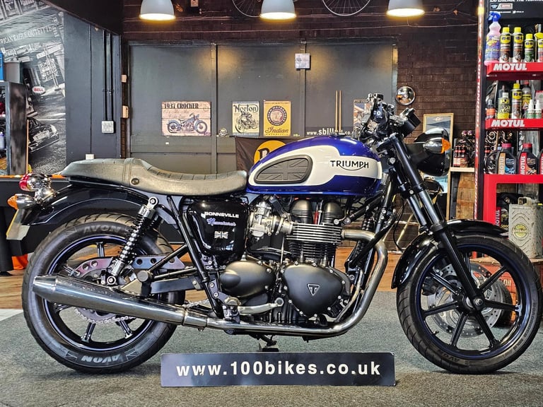 image for 2015/65 TRIUMPH BONNEVILLE NEWCHURCH 865cc EXTRA'S 17,000 MILES