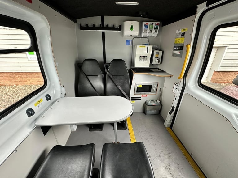 72 Reg, Ford Transit L3H2 FWD, Welfare, Kitchen, Toilet Van, Night Heater 