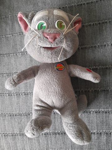 Talking tom cheap soft toy