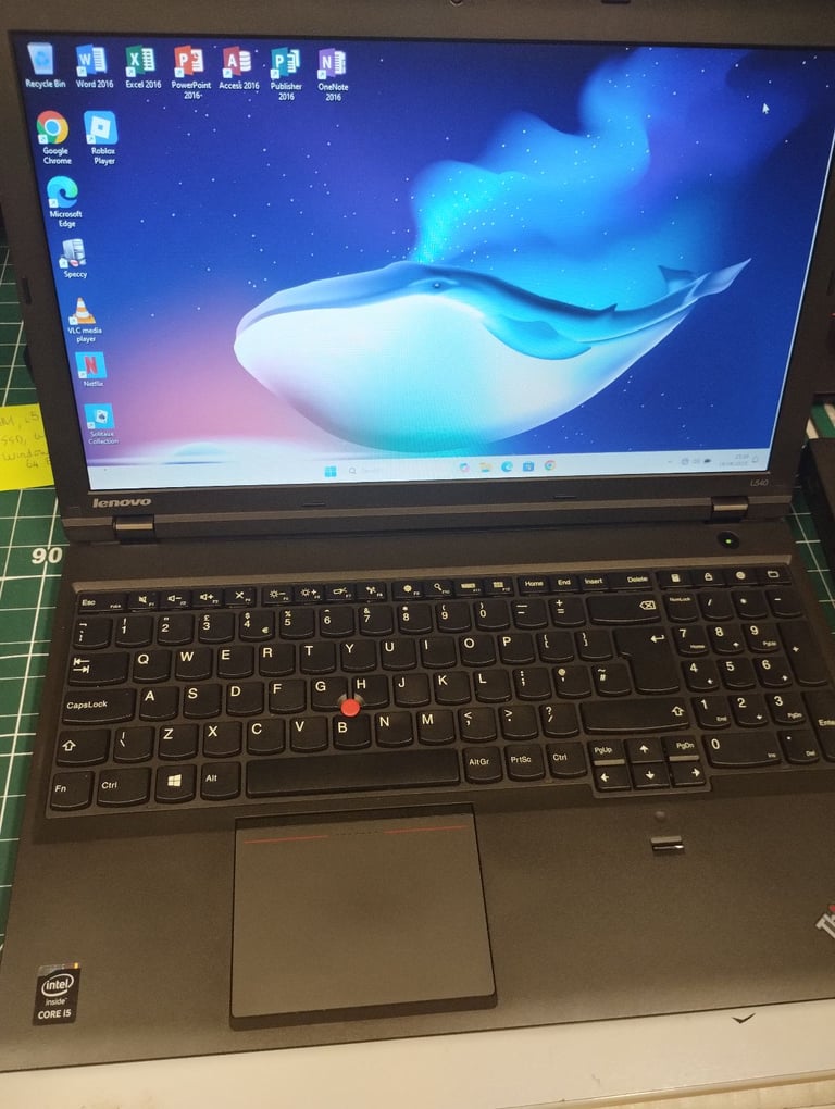 Lenovo ThinkPad Windows 11,  MICROSOFT OFFICE, 16GB RAM, i5, 240GB SSD Solid State, WebCam, DVD.