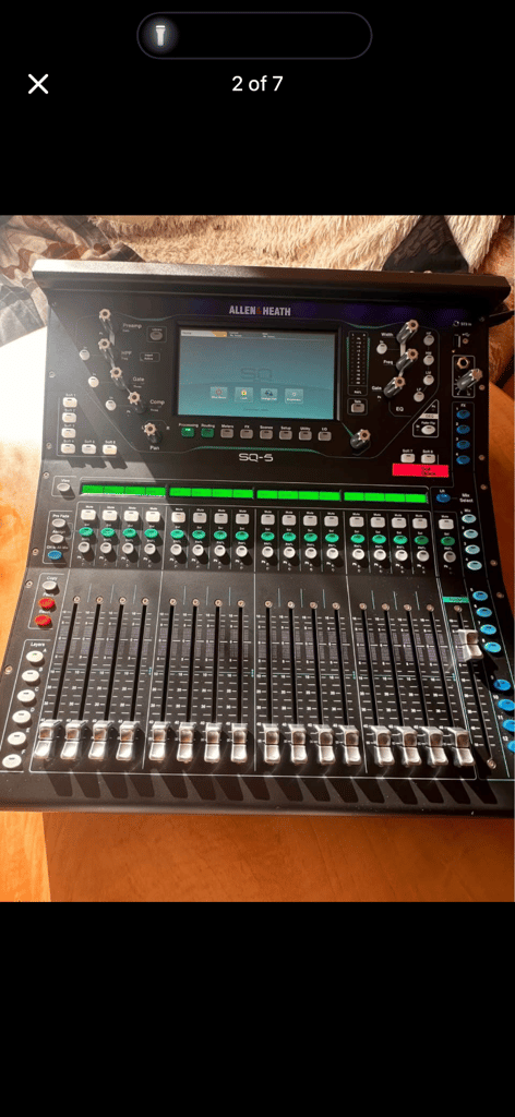 Allen and Heath SQ5 & DX168
