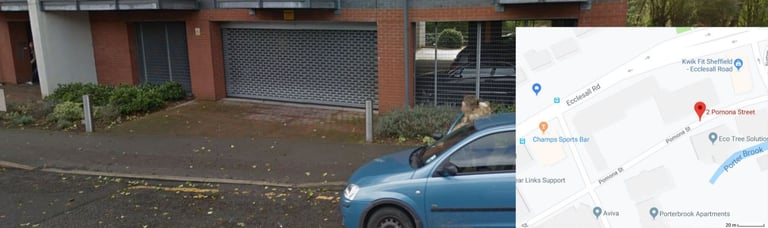 Covered Parking, Pomona Street S11, Eccleshall Rd, Sheffield, Nr. Port