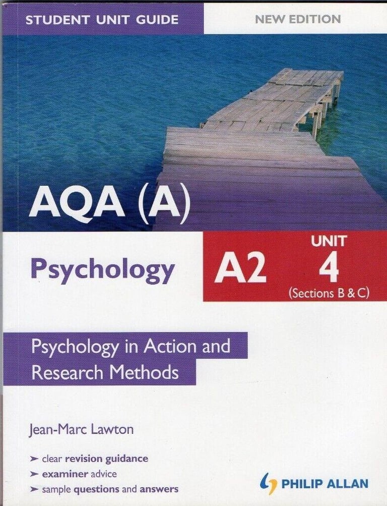 AQA(A) A2 Psychology Student Guide Unit 4 2016 Edition - Jean-Marc Lawton